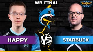 WC3 | WB Final | [UD] Happy vs Starbuck [HU] | Dolphin Warcraft Championship Cup Western QLF