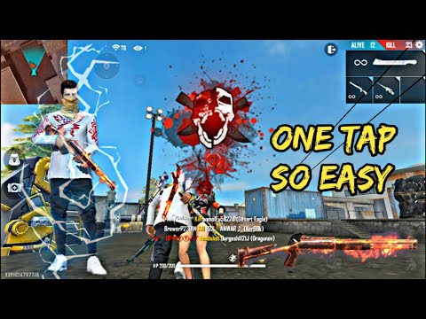 free fire highlights #2 one tap headshot so easy || kv18 Free Fire || Fight Back