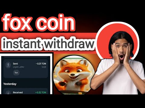 foxs airdrop withdrawal | fox airdrop withdrawal date | fox coin listing date | foxs Coin