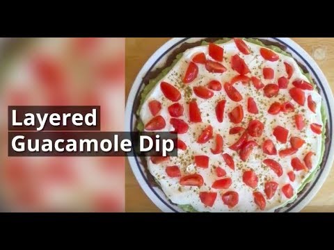 Layered Guacamole Dip