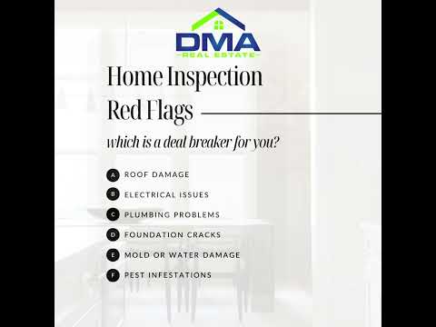 🔍 Home Inspection  #redflags: Which is a Deal Breaker for You?