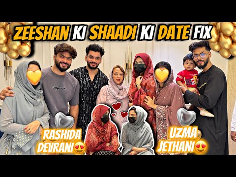 Zeeshan Ki Shaadi Ki Date Fix Hoagyi Hai😍Ab Aayega Asli Maza❤️| Rashida Uzma 😍| Aman’s Family