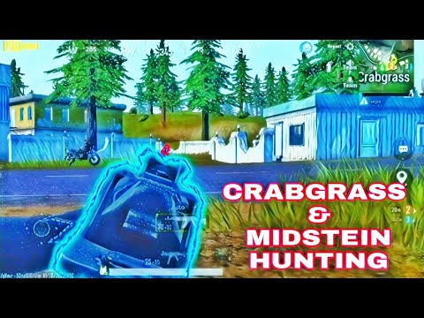 🔥CRABGRASS & MIDSTEIN Hunting 🔥🇮🇳5 Finger + full Gyroscope |PUBG Mobile|Spidyऐआर |AR Mix Club|