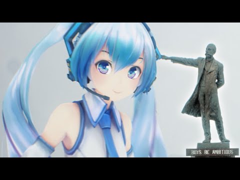 [4K] New Hatsune Miku 3D model dances to "Burenai ai de (winter ver.)"