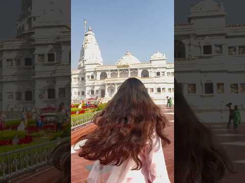 Premmandir🤍🦚#fypp #india #premmandir #vrindavan #youtubeshorts #tamilsong #travelvlog