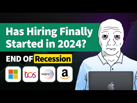 Is the Tech Recession finally over? | Massive Tech Layoffs & Recession | How to get a job in 2024?