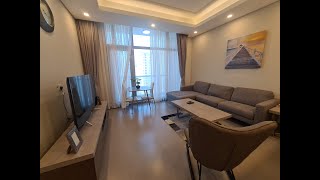 Amazing views modern furnished 1bed with balcony #juffair #buyapartment #bahrainexclusiveproperties