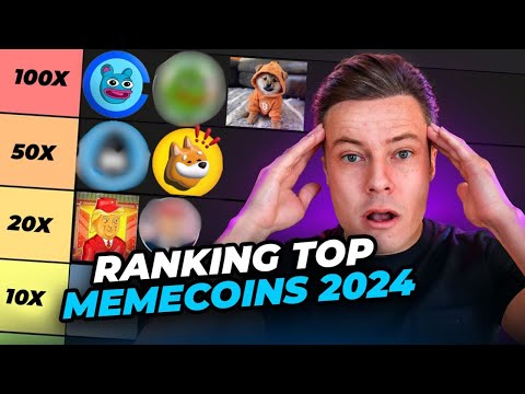 MEME Coins 100x Ranking List, Comparing Top Memecoins - Pepe, Brett, Turbo, Redo, Dog, Bonk