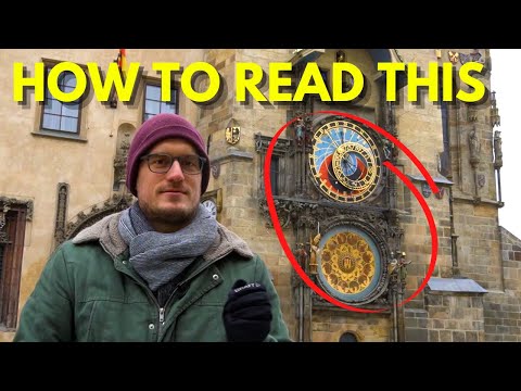 How to read Prague Astronomical Clock - SHORT and EASY explanation from a real Prague guide