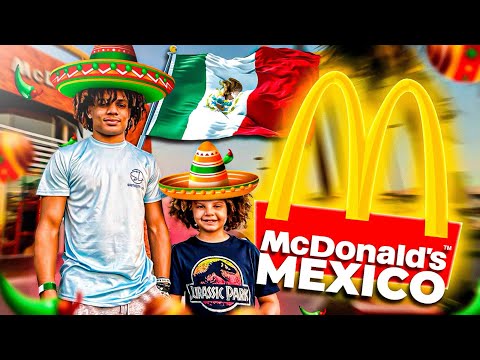 King Moore - McDonalds in Merida Mexico with Big Brother 🇲🇽👑🌎