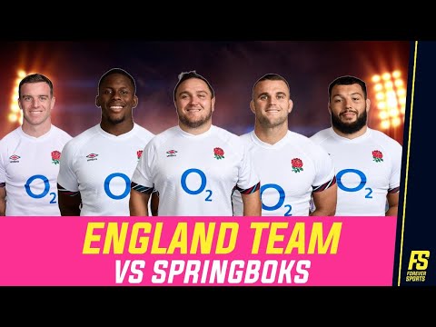 England Team vs Springboks | England Team Announcement | Player Profiles