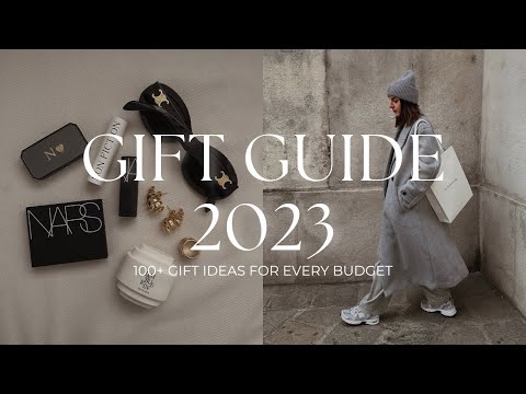 CHRISTMAS GIFT GUIDE 2023 | 100+ Christmas Gift Ideas for anyone (& every budget)