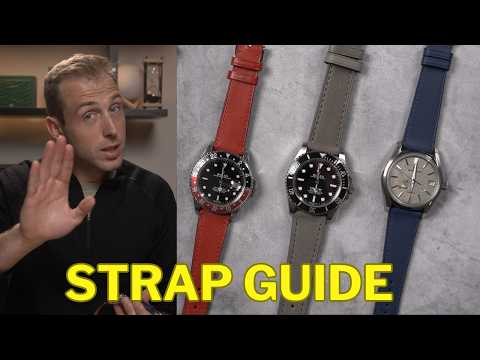 The Best Watch Straps: Rubber, Leather, Suede, Sailcloth, and Bracelets