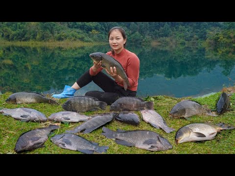 TIMELAPSE - START to FINISH - 55 Days of Fishing and Cooking for Poor Children