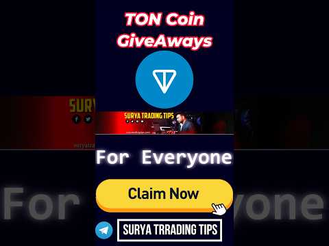 TON Coin GiveAways Live #hamsterkombat #crypto #ton #toncoin #giveaways