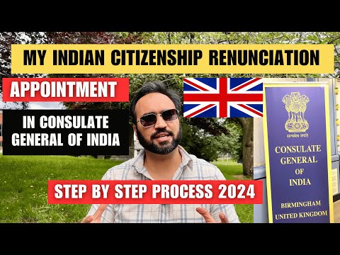 New OCI Card Process | Renounce Indian Citizenship in 2024| Step-by-Step |Indian Youtuber In England