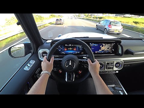 THE NEW MERCEDES G63 AMG G WAGON 2025 SOUND TEST DRIVE