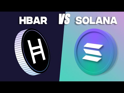 Hedera (HBAR) VS Solana (SOL) Explained With Animations