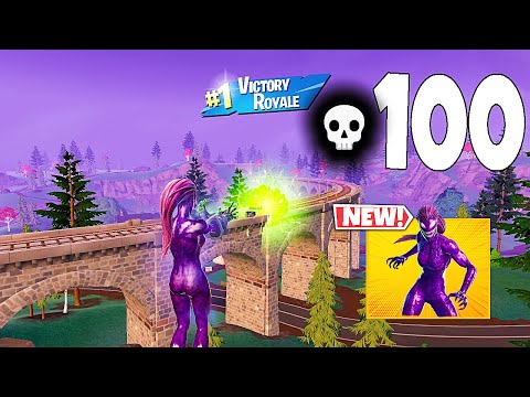 100 Elimination Solo Vs Squads "Zero Build" Gameplay Wins (Fortnite chapter 5 PC)