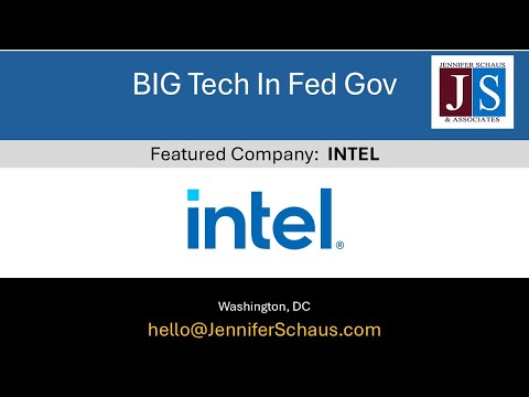 BIG Tech In Federal Government Contracting: INTEL (5 of 15)