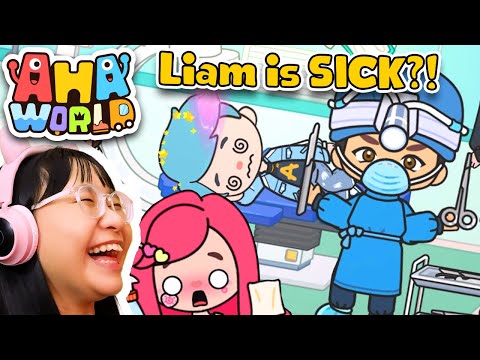 Aha World - Liam is SICK??