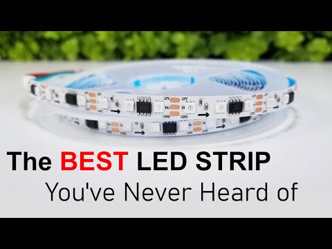 The BEST LED Strip You've NEVER Heard Of + WLED Compatibility!?