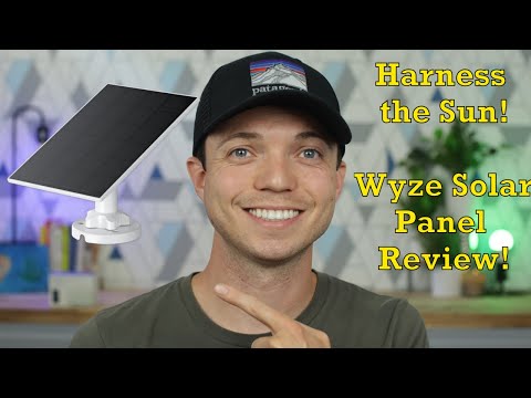 The BEST Wyze Accessory | Wyze Solar Panel Review | The BEST Budget Solar Panel