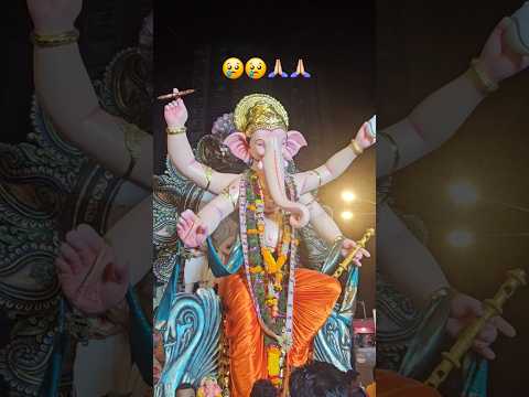 Ganpati Bappa Visarjan 2024😢😢🙏🙏 #ganpatibappavisarjan #visarjan #shorts #ytshorts #viralshorts