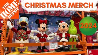 2024 Home Depot New Christmas Decor Full Walkthrough - Disney, Grinch, and Santa!