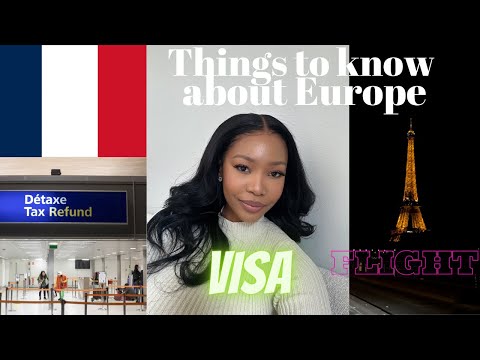 THINGS TO KNOW WHEN TRAVELLING TO PARIS/EUROPE: Visa process , hotel reservation ,shopping& tax back