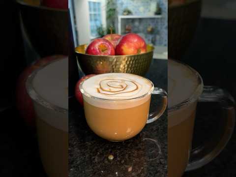 Apple Cider Caramel Macchiato for your fall coffee mornings #shorts