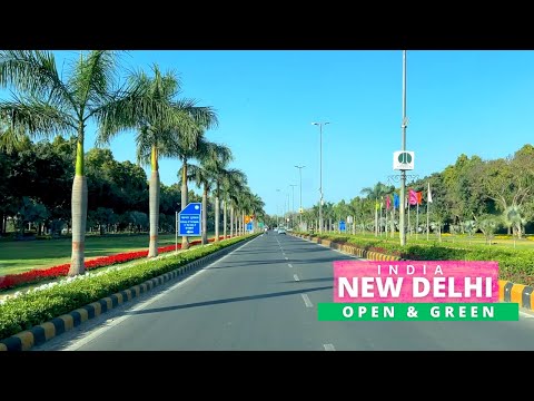 New India - Delhi Roads Beautification - Delhi is Magical | Open & Green - President House to AIIMS