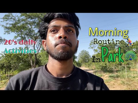 A visual dairie of morning routine at botanical garden || Hyderabad dairies #9🌻