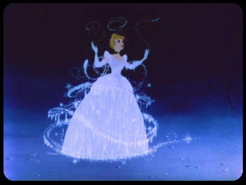 Cinderella (1950) - Fairy Godmother / Dress Transformation | 16 mm