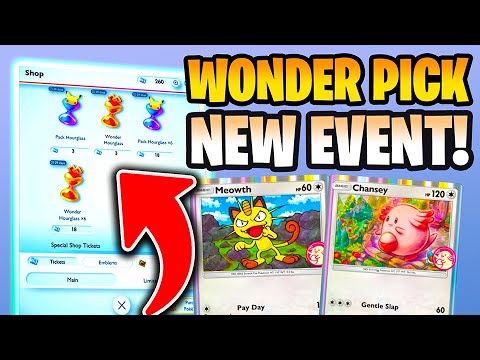 *NEW EVENT!* New Hourglasses, Wonder Picks & More! | Pokemon Pocket