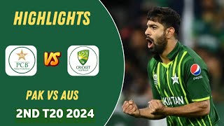 Pakistan vs Australia 2nd T20 2024 Highlights | Pak vs Aus