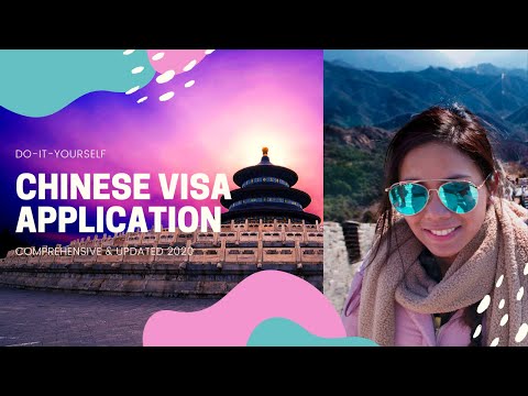 How to Apply for a Chinese Tourist Visa I DIY I Step by Step I GelliBean Vlog #10