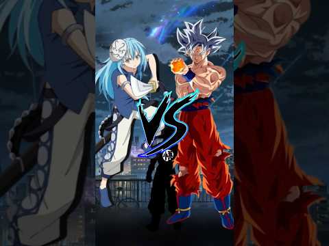 Goku vs Rimuru Comparison Video #goku #dragonball #rimuru #anime