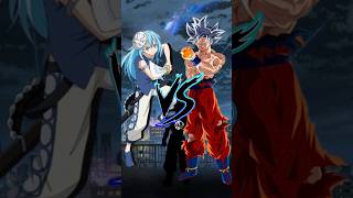 Goku vs Rimuru Comparison Video #goku #dragonball #rimuru #anime