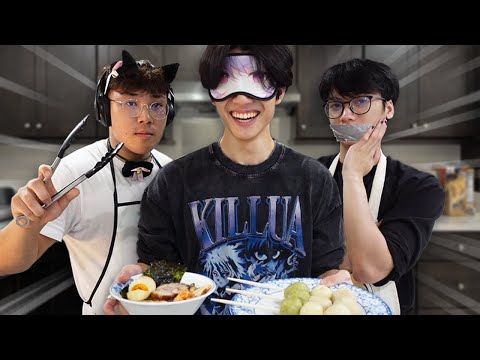 The DEAF, BLIND, MUTE Cooking Challenge...