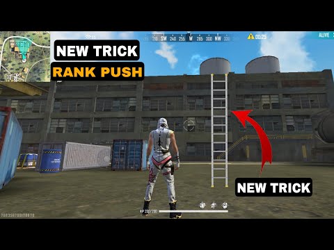 RANK PUSH NEW TRICK 😱 - Free fire funny video - free fire comedy - funny ff status - #Shorts