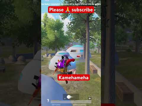 How to use Kamehameha #shorts #ytshorts #pubgmobile #shortvideo #viral