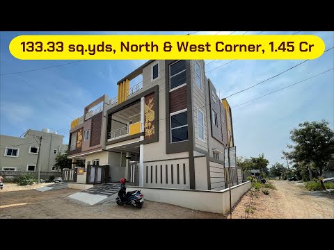 Independent Corner House for Sale in Hyderabad [4 BHK] || North & West Corner House for Sale