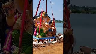 Ganesh visarjan ganpati bappa morya at sircilla 2024#viralvideo #videos #shorts