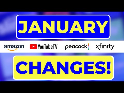 7 Big Streaming Changes for January 2024!