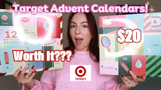 TARGET ADVENT CALENDAR 2024 ✨ 12 Days of Beauty & 12 Days of Skincare | Unboxing 💝