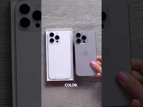 iPhone 16 Pro and Pro Max Unboxing! Natural Titanium and White Titanium!