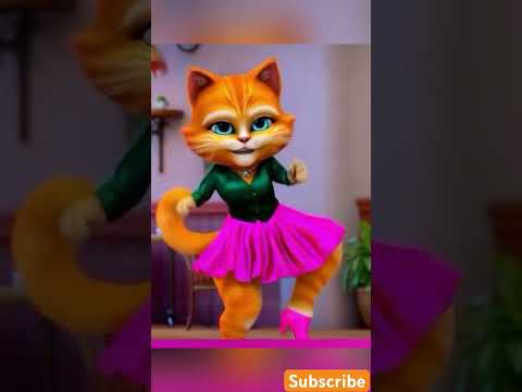 Beautiful cat dance😍 #cat #dance  #catlover #kittens #catvideos #kittens #catvideo #meow #shorts