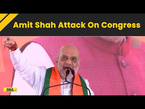 Amit Shah’s Scathing Attack On Congress On Article 370,'Even If Indira Gandhi Returns From Heaven…'