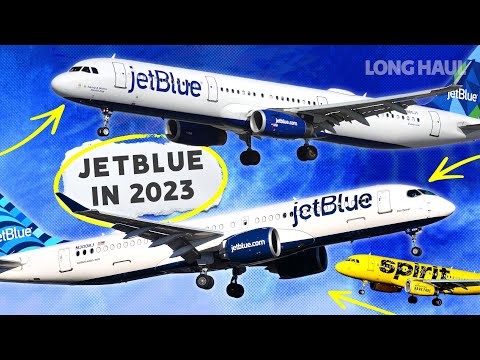 Nearly 300 Aircraft: The JetBlue Fleet In 2023